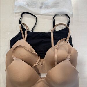 SKIMS Maternity | 2 Nursing & 1 Pumping Bralette